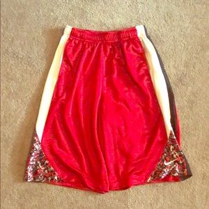 Nike XL red shorts